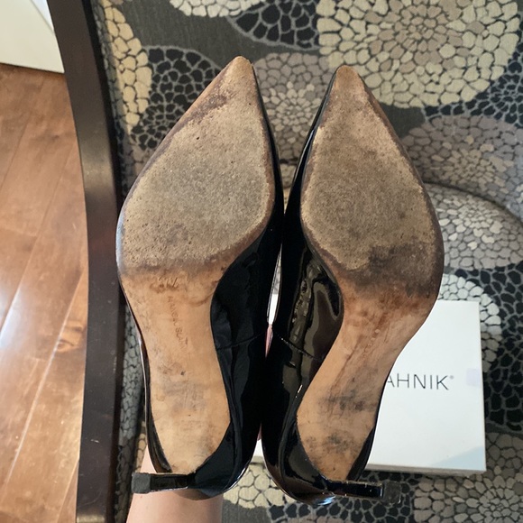 Patent Leather black Manolo Blahnik - Picture 4 of 4